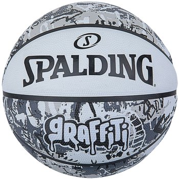 Spalding Graffiti Ball 84375Z, unisex, piłki do koszykówki, Szare - Spalding