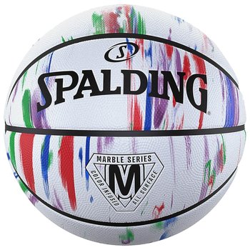 Spalding Marble Ball 84397Z, Piłka Do Koszykówki Biała - Spalding