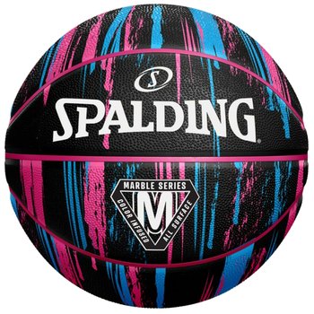 Spalding Marble Ball 84409Z, Piłka Do Koszykówki Czarna - Spalding