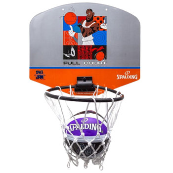 Spalding Mini Basketball Set Space Jam 79007Z, Kobieta/Mężczyzna, Tablica Do Koszykówki, Szary - Spalding
