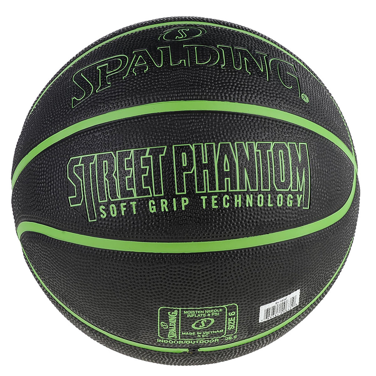 Фото - Баскетбольний м'яч SPALDING Phantom Ball 84392Z, unisex, piłki do koszykówki, Czarne 