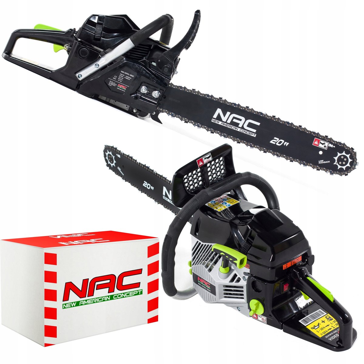 Spalinowa piła łańcuchowa NAC CST61-50AC, 50 cm-Zdjęcie-0