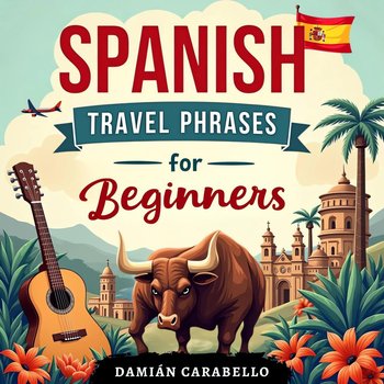 Spanish Travel Phrases for Beginners: Easy Language Lessons for Children & Adults to Learn While Sleeping or in Your Car - Damián Carabello