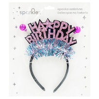 SPARKLEZ Opaska urodzinowa świecąca