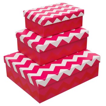 SPARKLEZ, Pudełko prezentowe w zygzaki, rozmiar M - Empik