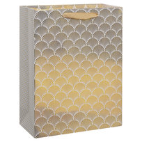 SPARKLEZ Torebka złote ornamenty, rozmiar L