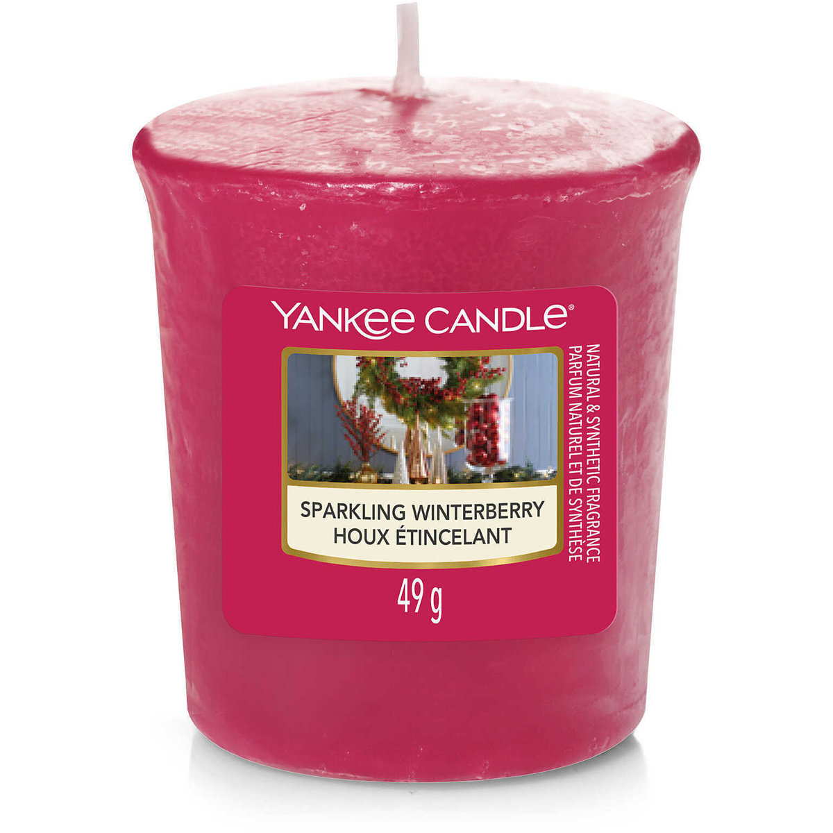 Sparkling Winterberry - Yankee Candle Signature - Mała Świeca Votive - Yankee  Candle