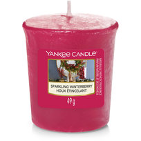 Sparkling Winterberry - Yankee Candle Signature - Mała Świeca Votive