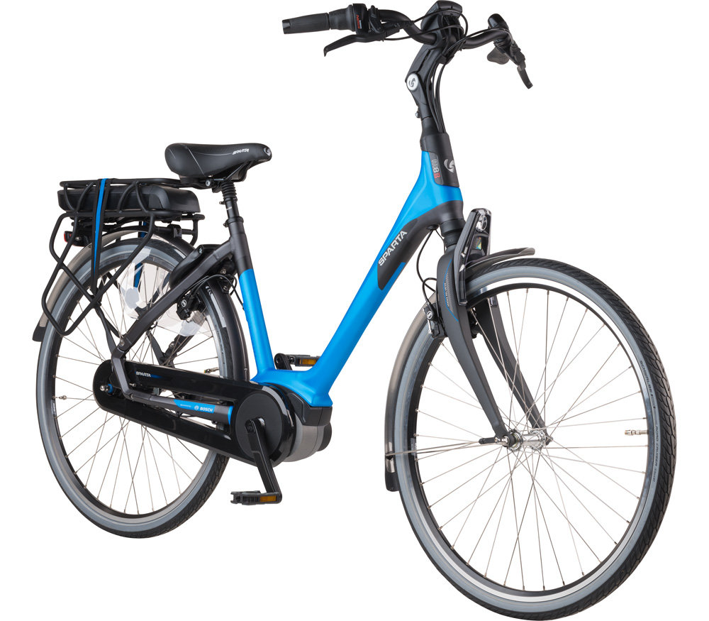 Sparta, Rower elektryczny, M8B Bosch, 18", niebieski Sparta Sport