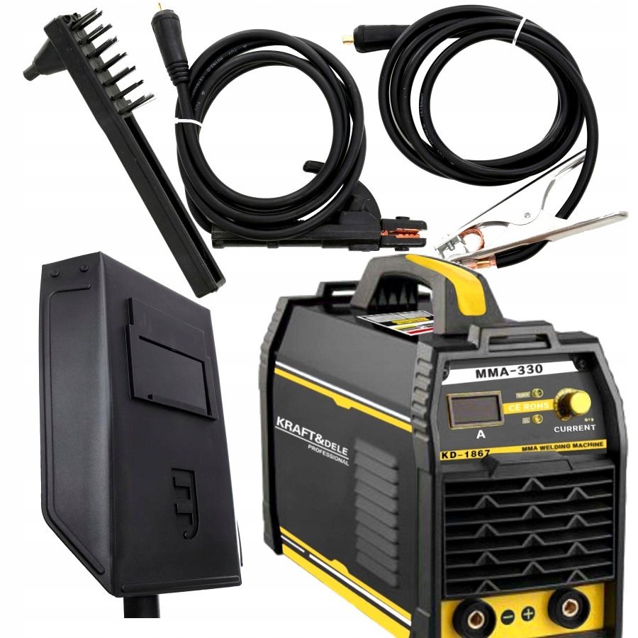 Spawarka Inwertorowa 330A Mma Igbt Lcd Maska Zest-Zdjęcie-0