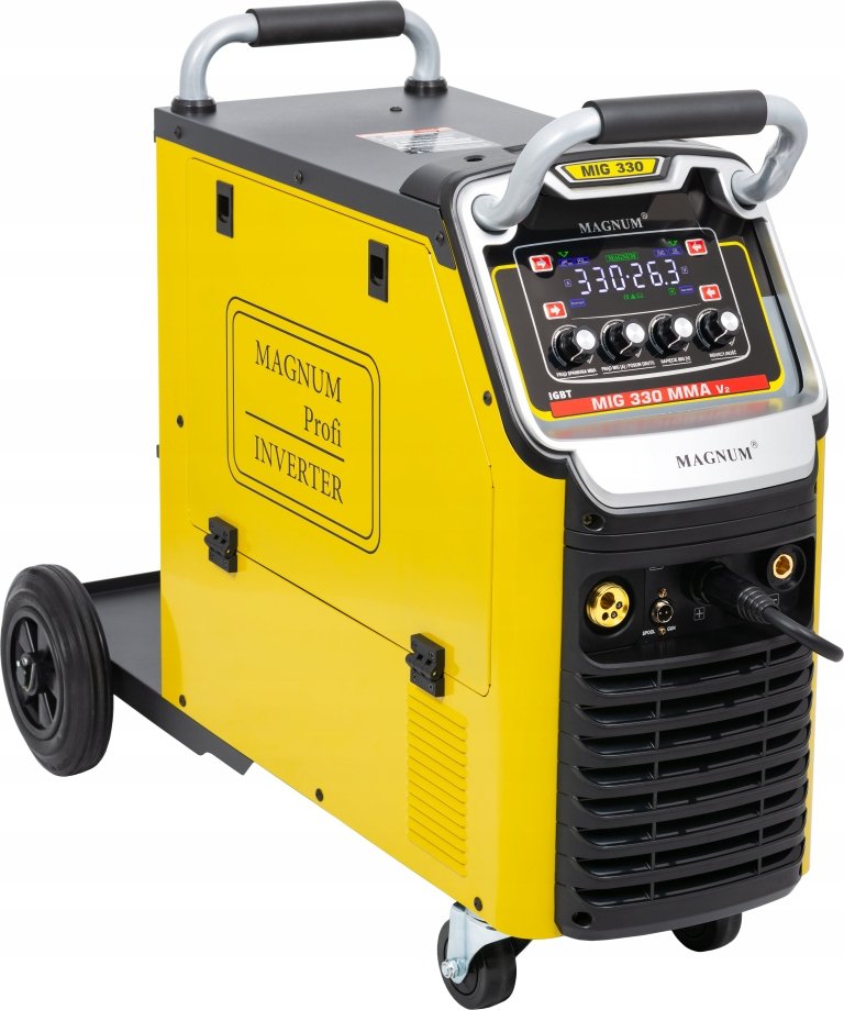 Spawarka inwertorowa Migomat MIG/MAG MMA Spawarka Magnum 50-330 A 400 V ...