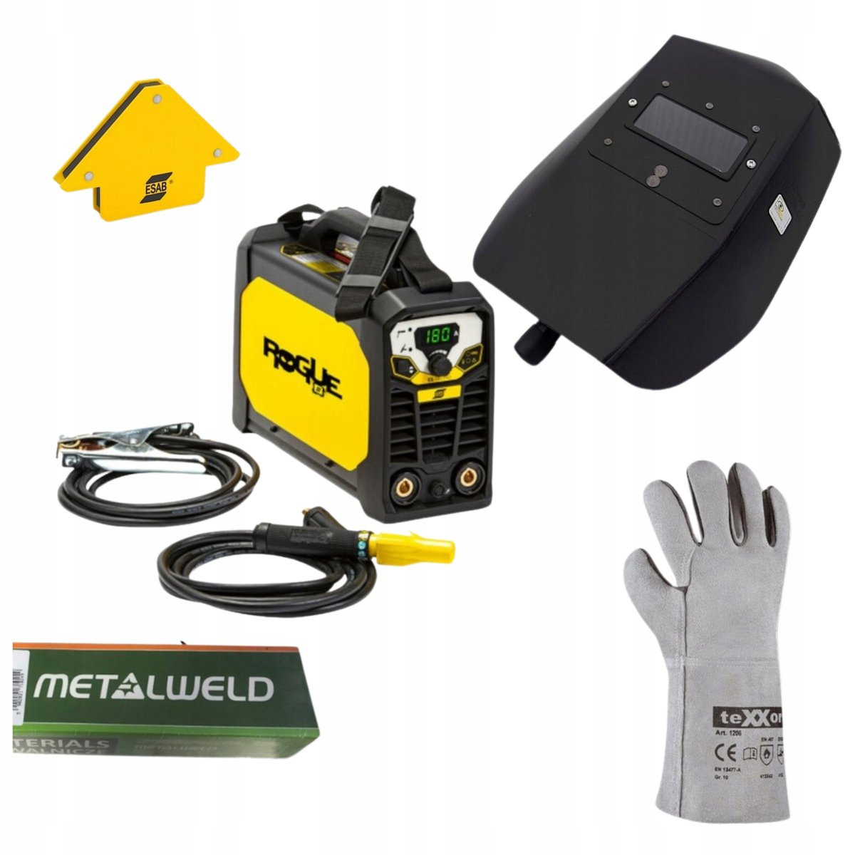 Spawarka MMA ESAB ROGUE 200i PRO + akcesoria - ESAB | Sklep EMPIK.COM