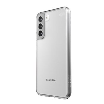 Speck Presidio Perfect-Clear - Etui Samsung Galaxy S22+ z powłoką MICROBAN (Clear/Clear) - Forcetop