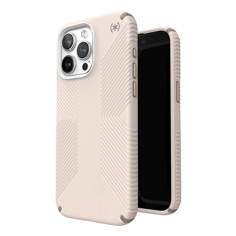 Speck Presidio2 Grip - Etui iPhone 15 Pro Max (Bleached Bone / Heirloom ...
