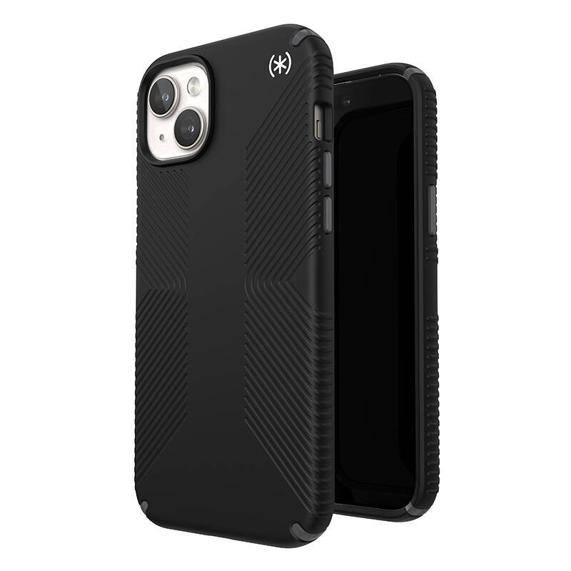 Speck Presidio2 Grip Magsafe - Etui iPhone 15 Plus (Black / Slate Grey ...