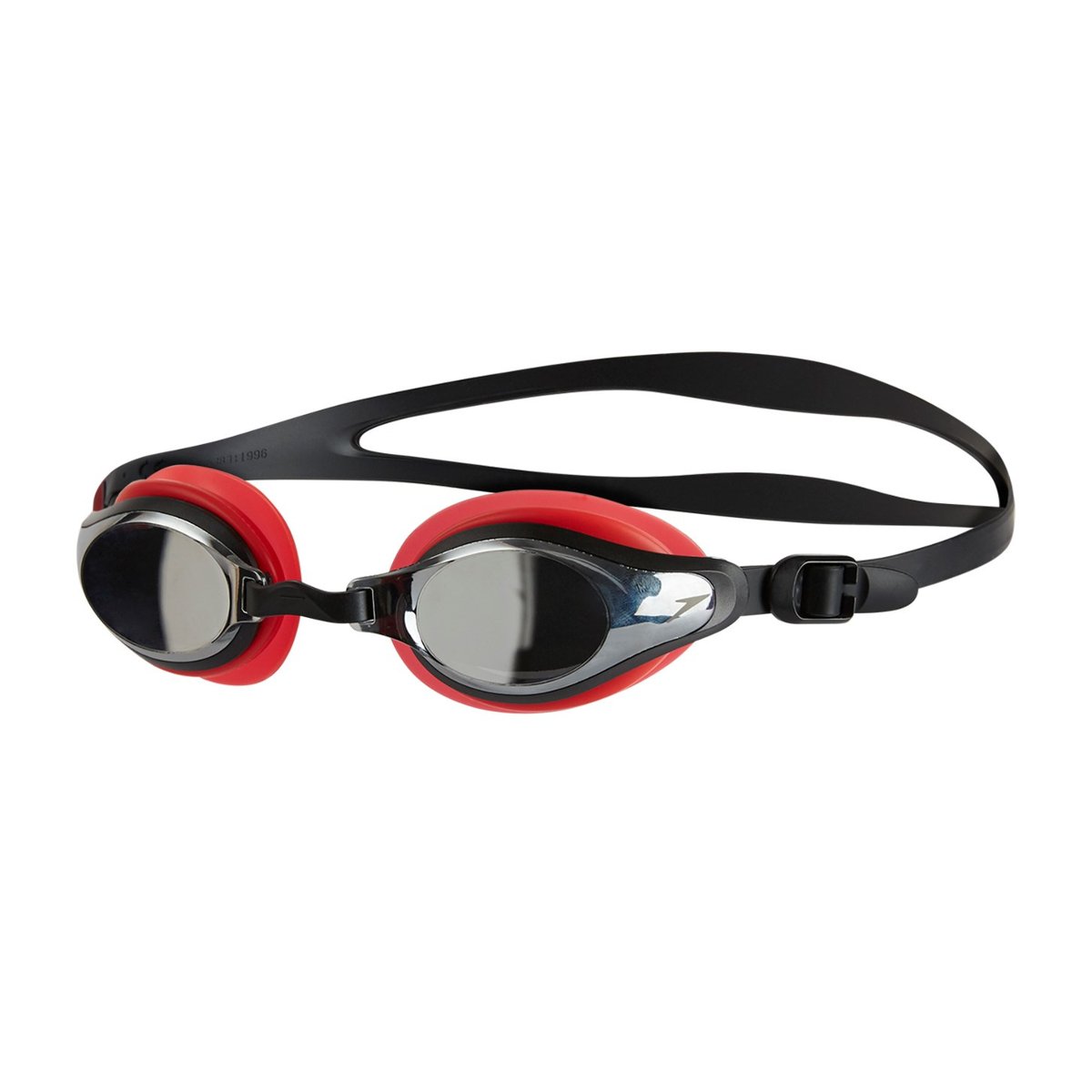 Zdjęcia - Okulary przeciwsłoneczne Speedo Okulary Pływackie 8-11319B990 Mariner Supreme Mirror Red/Black/Chro 