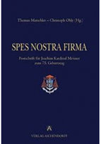 Spes Nostra Firma Thomas Marschler
