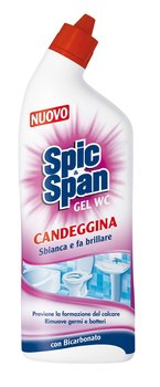 SPIC AND SPAN  płyn do czyszczenia WC z aktywną sodą 750ml - Spic&Span