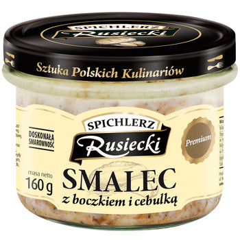 Spichlerz Rusiecki smalec z boczkiem i cebulką 160 g - Inna marka