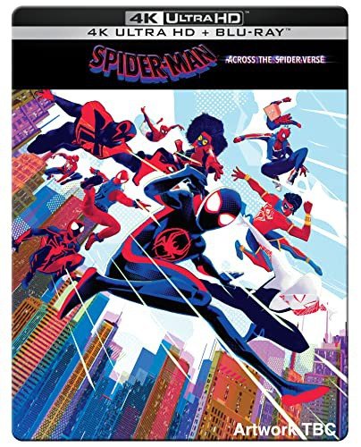 Spider Man Across The Spider Verse Spider Man Poprzez Multiwersum Steelbook Various 8410