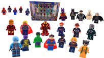 Spider-man Batman duży zestaw figurek aż 24szt Avengers Hulkbuster Thor