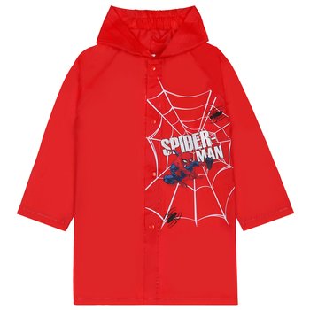 Spider Man Czerwony płaszcz przeciwdeszczowy z kapturem, chłopięca pelerynka 6-7 lat 116-122 cm - Marvel