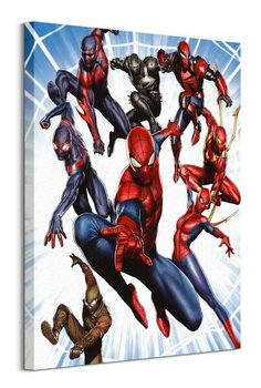 Spider-Man Evolution Burst - obraz na płótnie - Pyramid Posters