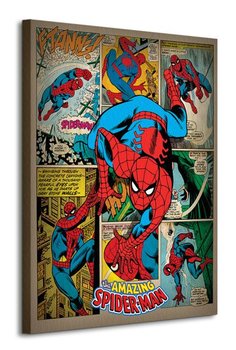 Spider-Man Retro - obraz na płótnie - Art Group
