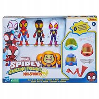 Spider-Man Spidey i przyjaciele Webspin Heroes vs Armin Zola FIGURKI Hasbro