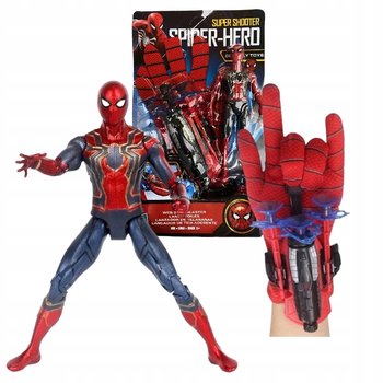 Spiderman Rękawica Wyrzutnia Sieci Figurka Ruchoma - Avengers