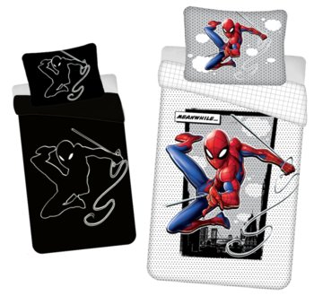 Spiderman Spider Pająk Pościel Świecąca 140X200 - Jerry Fabrics