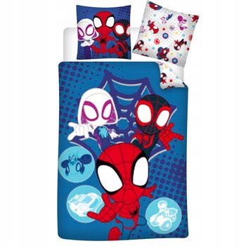 Spiderman Spidey Marvel Komplet Pościeli Na Prezent Polycotton 140X200 - Aymax