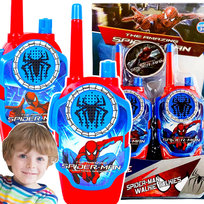 SPIDERMAN WALKIE TALKIE SPIDER MAN ŁOKI TOKI DWIE KRÓTKOFALÓWKI SŁUCHAWKI Sigma