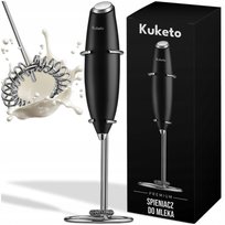 SPIENIACZ DO MLEKA ELEKTRYCZNY RĘCZNY PULSACYJNY UBIJACZ KAWY Z PODSTAWKĄ