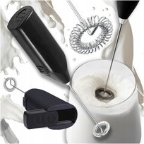 Spieniacz Do Mleka Mieszadelko Elektryczne Ubijak Czarny