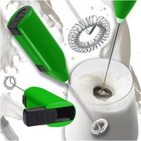 Spieniacz Do Mleka Mieszadelko Elektryczne Ubijak Zielony