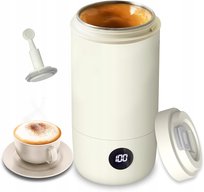 Spieniacz Rauwseul 400ml 350W 3 tryby 6 temp. Latte Art BPA FREE