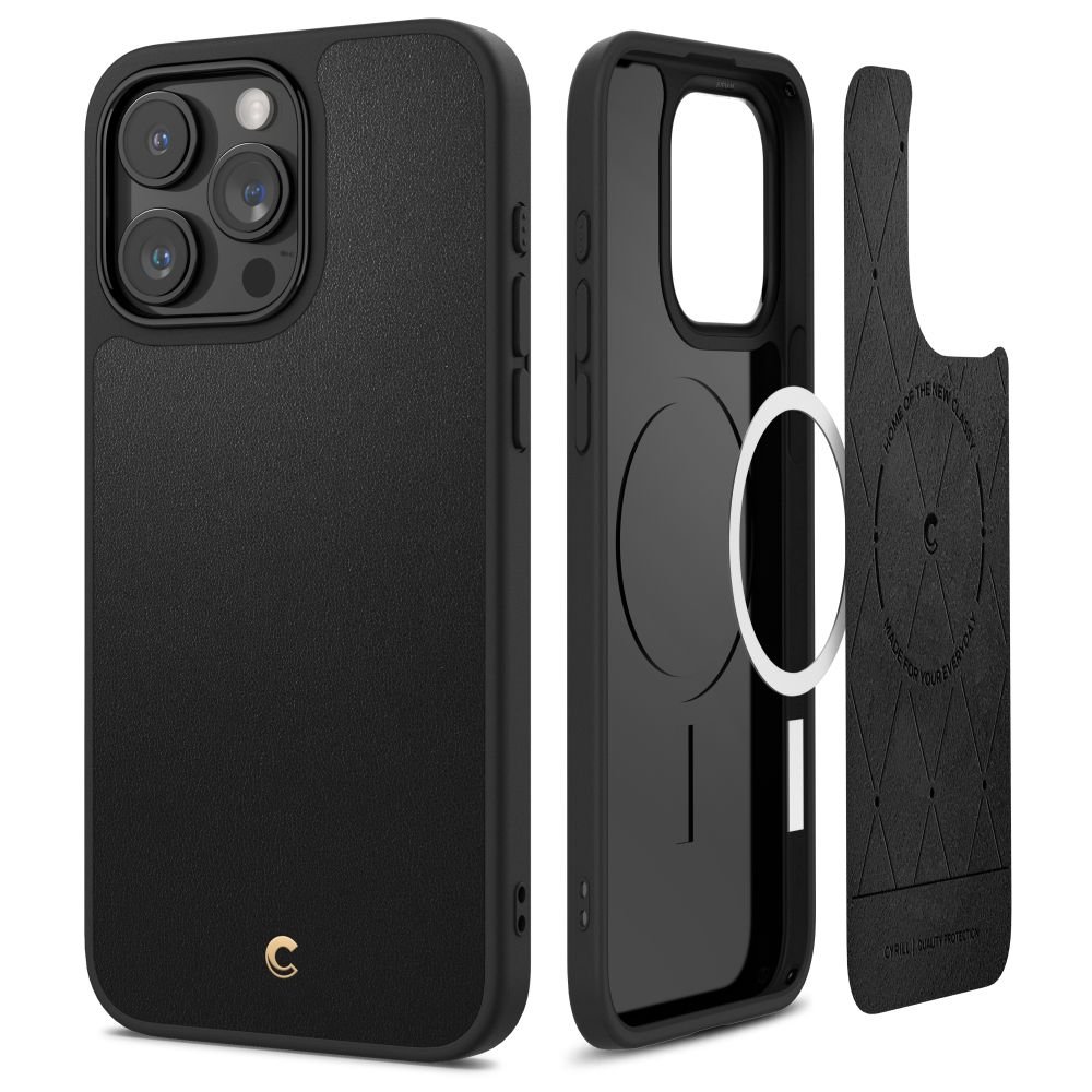 CYRILL By Spigen Kajuk Mag Custodia Per IPhone 14 Plus (2022) – Pelle PU Premium, Ricarica Magnetica, Antiurto, Colore Marrone - 6