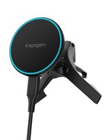 SPIGEN ESSENTIAL MAGSAFE WIRELESS CAR CHARGER EV15MAQ, BLACK - AIR VENT Spigen