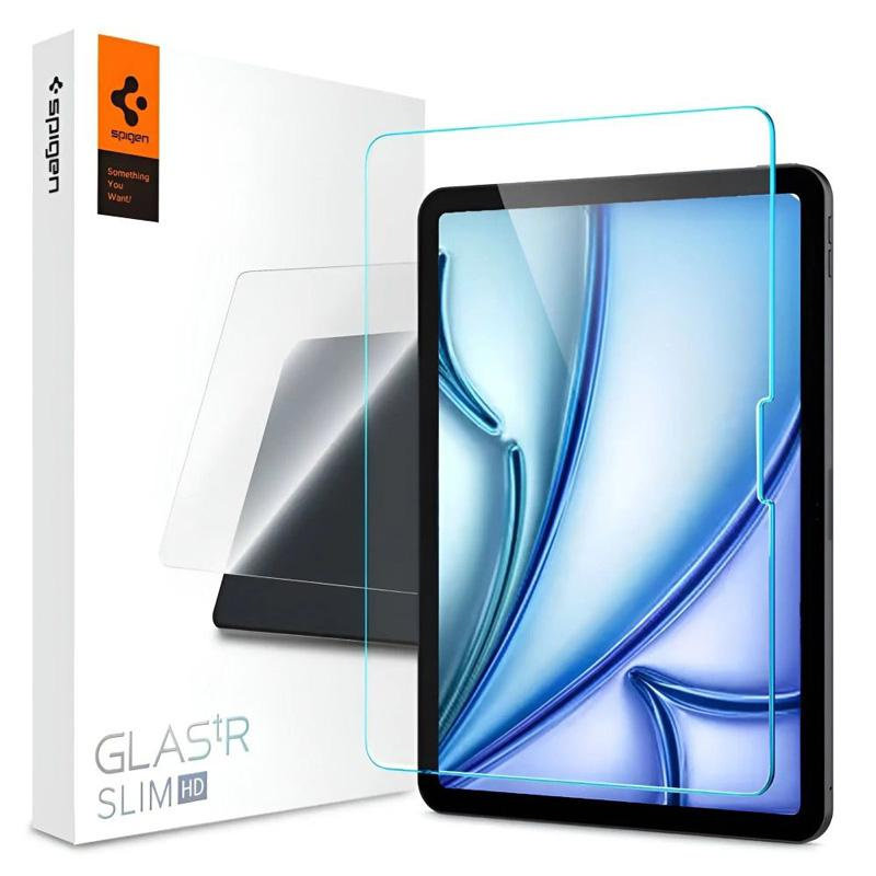 Spigen Glas.tR Slim Verre Trempé MacBook Air 13 Pouces M4 2025 / M3 2024 / M2 2022 - Protection Écran Ultra Claire