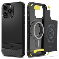 Spigen Rugged Armor Mag Magsafe Iphone 15 Pro Max Matte Black Spigen
