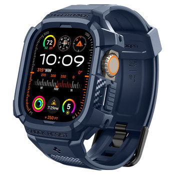 Spigen Rugged Armor Pro - Pasek z obudową do Apple Watch Ultra 49 mm (Navy Blue) - Inny producent