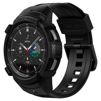 Spigen Rugged Armor Pro Samsung Watch 4 CLASSIC 46mm czarny/black ACS03832 - Spigen