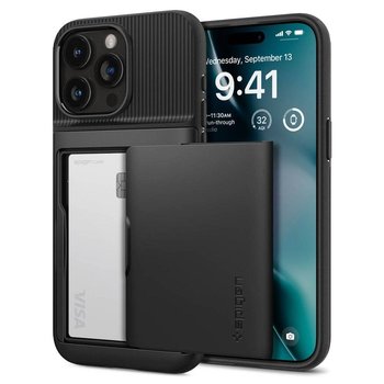 SPIGEN SLIM ARMOR CS IPHONE 15 PRO BLACK - Spigen