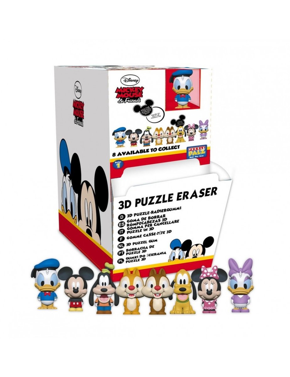Фото - Фігурки / трансформери Disney Spin Master  Mickey saszetka Puzzle 3D 6cm 