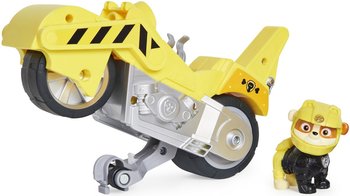 Spin Master, Psi Patrol Moto Pups, figurka i motocykl Rubble Deluxe Vehicle - Spin Master