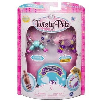 Spin Master, zestaw kreatywny Bransoletki Twisty Petz: Panda, królik, kot - Spin Master