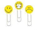 Spinacze, Smileyworld Fancy, 6 sztuk - Herlitz
