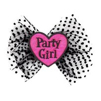 Spinka Czarna Do Włosów Z Różowym Sercem Party Girl Widmann