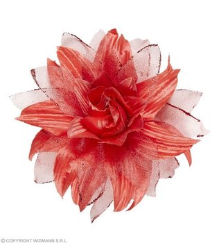 Spinka czerwony kwiat lotosu - Widmann